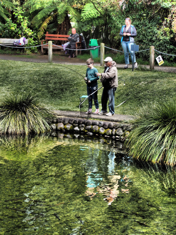 Kids Fishing plus Parent pass